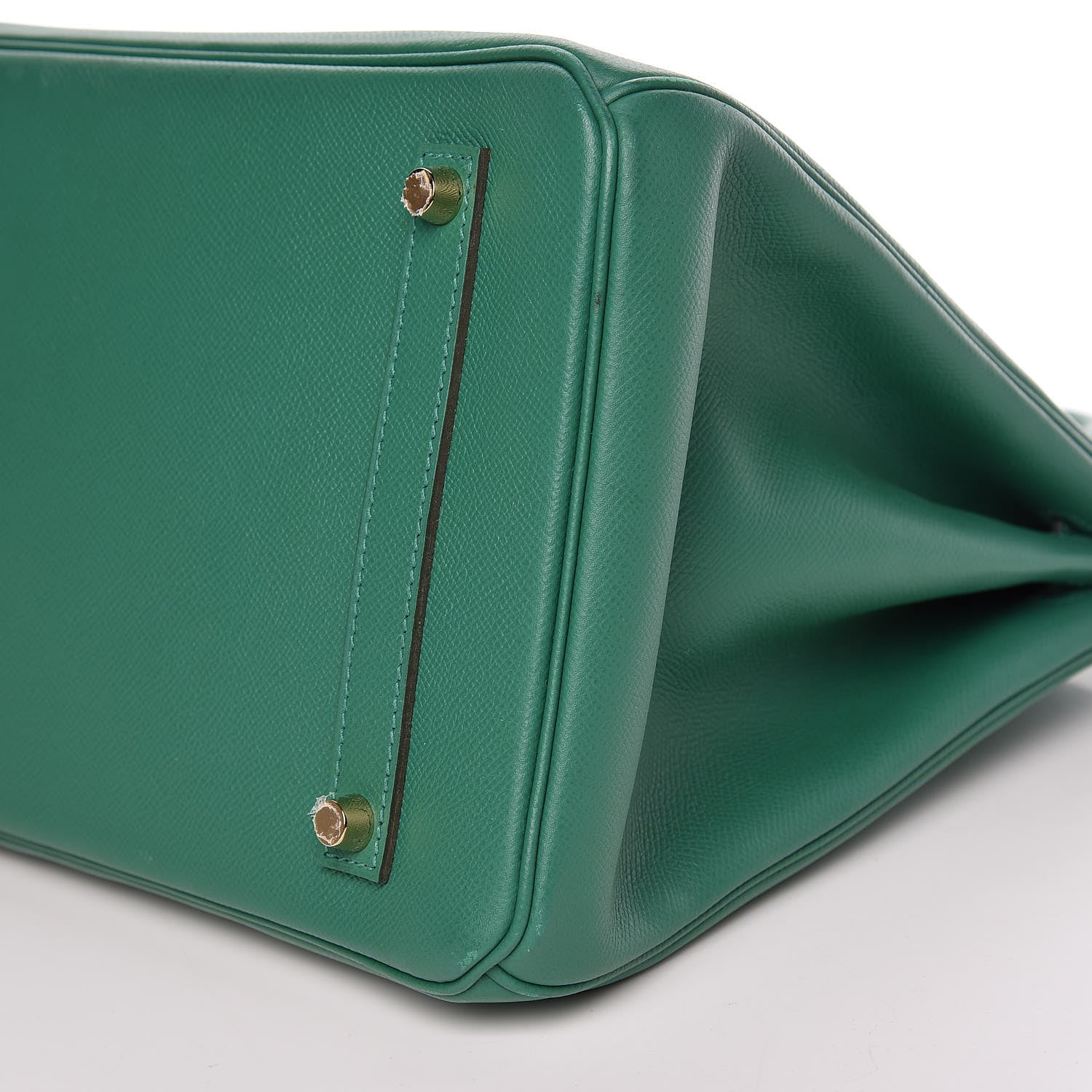 Hermes Epsom Birkin 35 Vert Vertigo 36 of 38