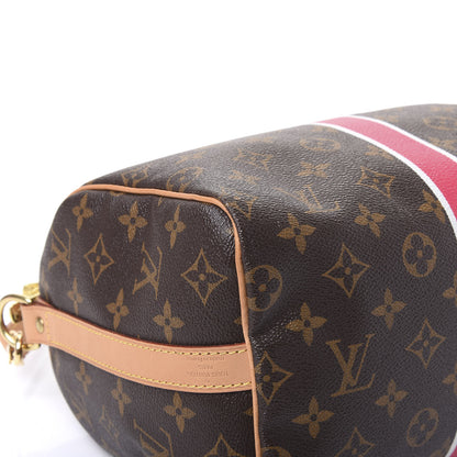 Louis Vuitton Monogram My LV Heritage Speedy Bandouliere 25 Fuchsia White 8 of 11