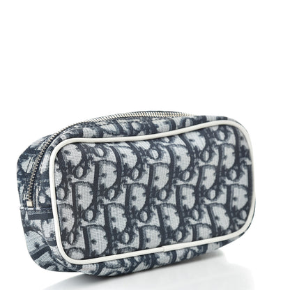 Christian Dior Monogram Cosmetic Case Blue 3 of 9