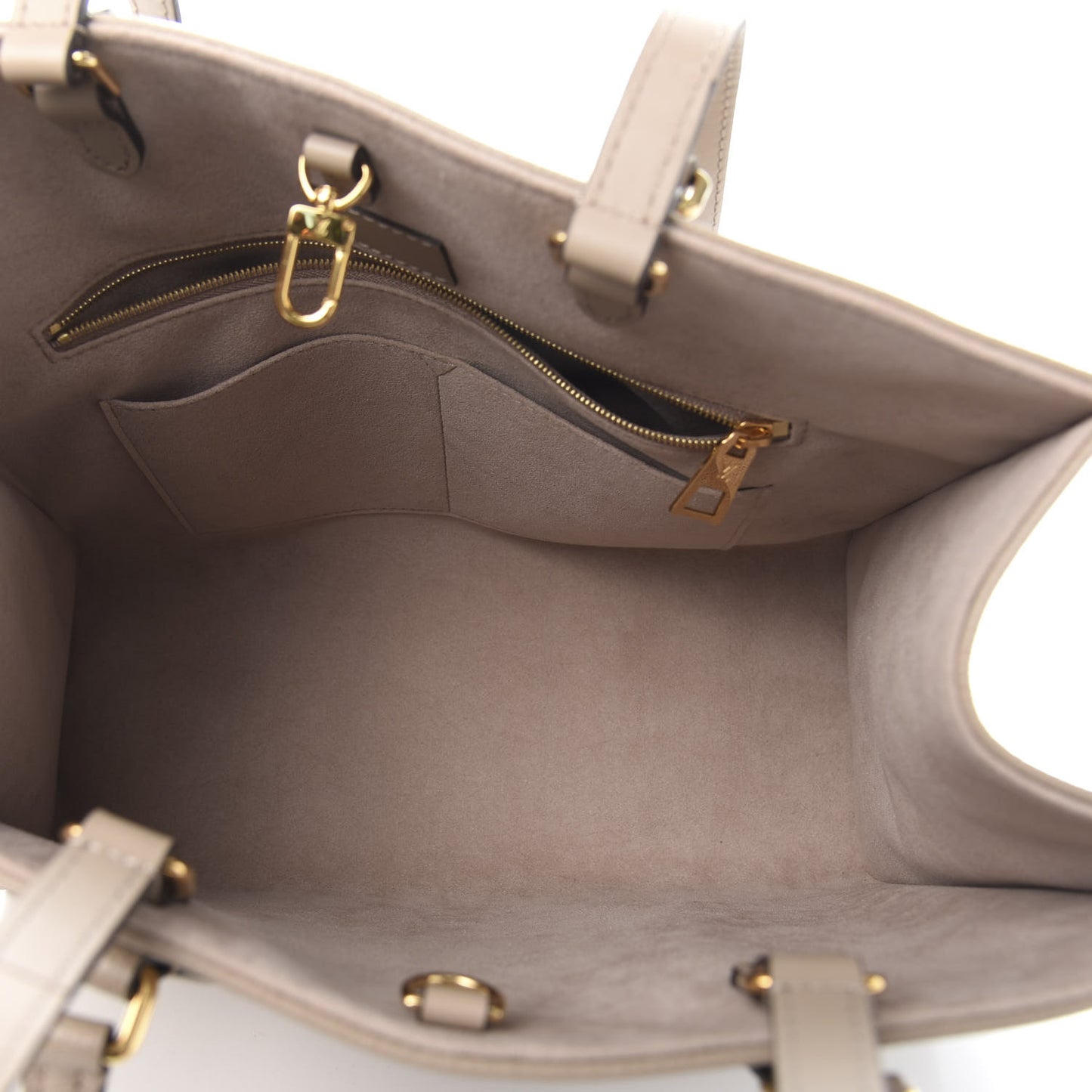 Empreinte Monogram Giant Onthego MM Tourterelle Creme