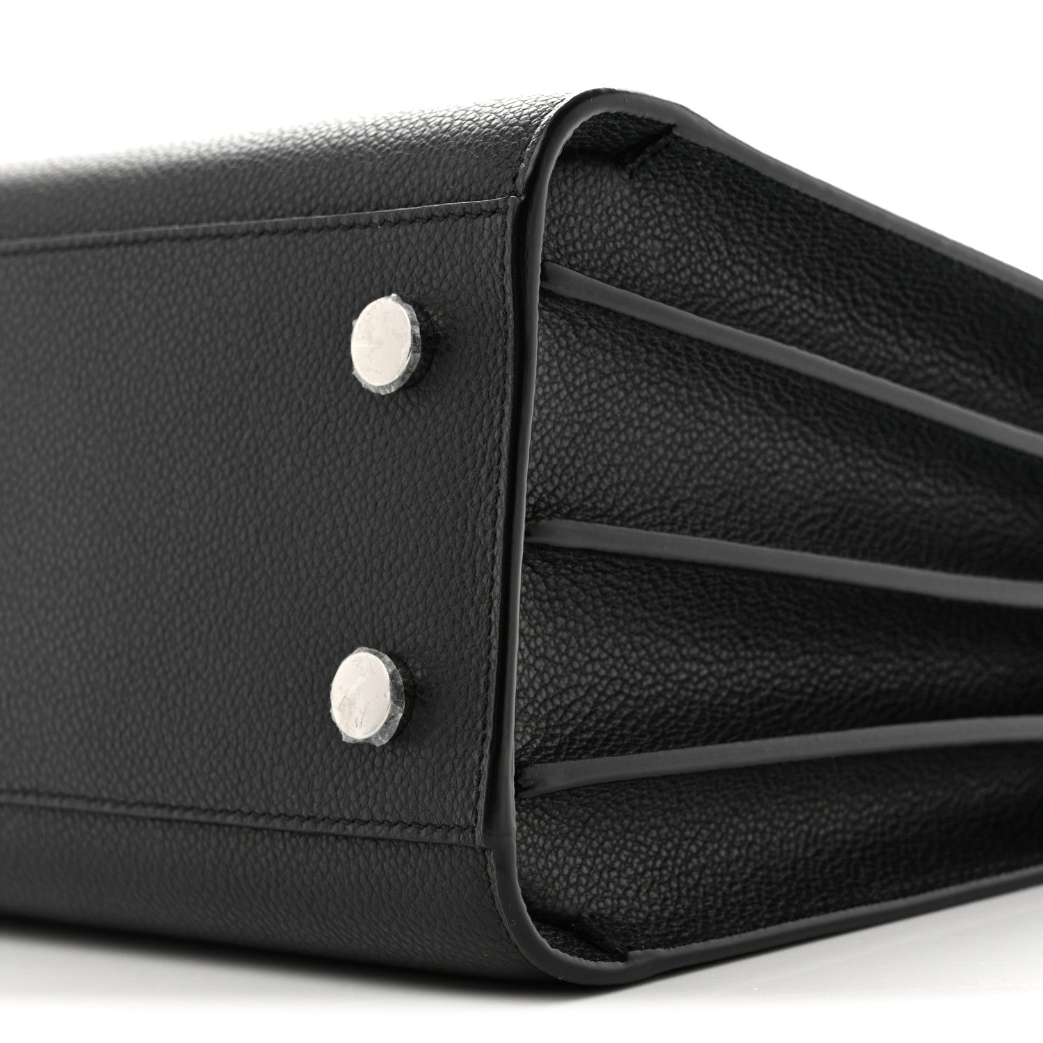 Saint Laurent Grained Calfskin Baby Sac De Jour Black 11 of 13