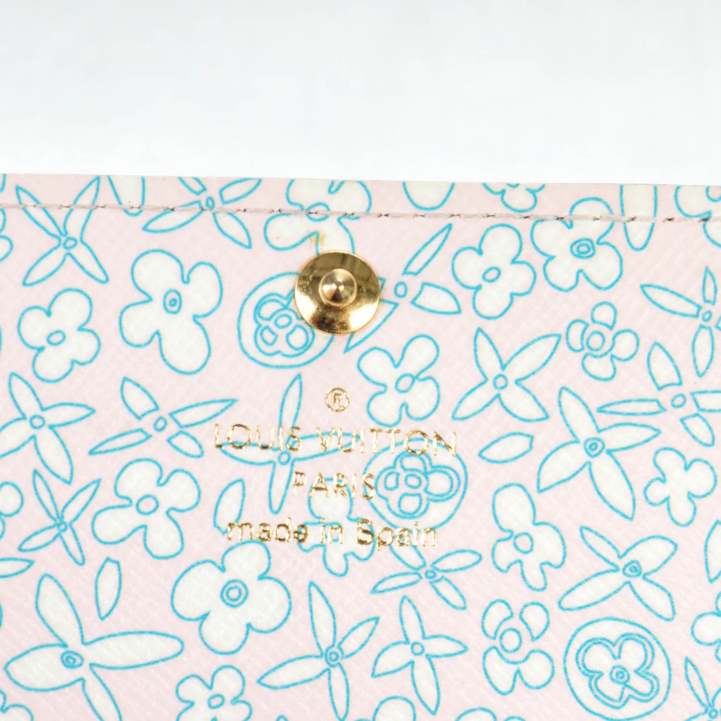 Monogram Fleuri Sarah Wallet Rose