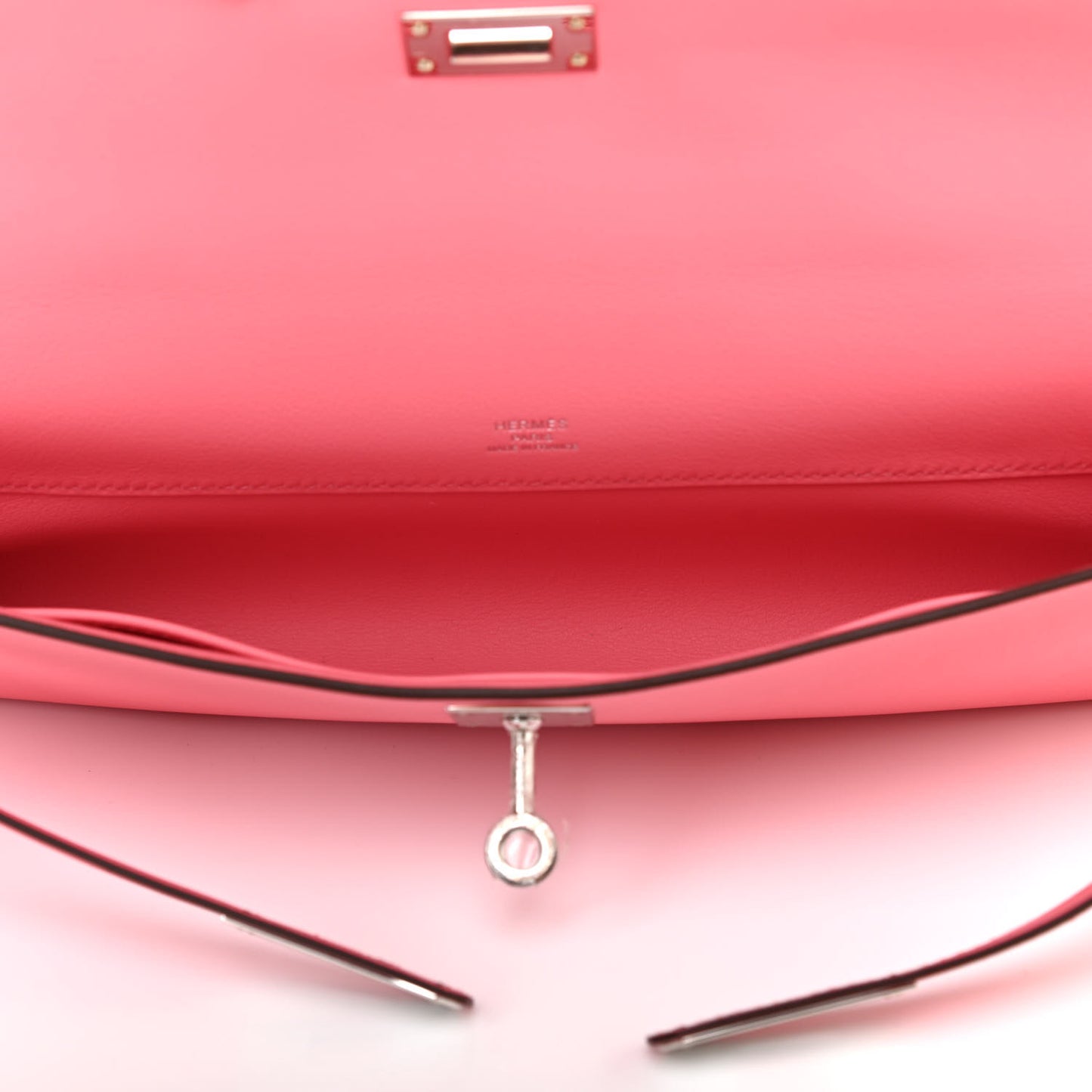 Swift Kelly Cut Clutch Pochette Rose D'Ete