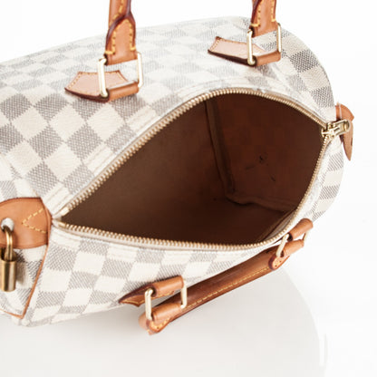 Louis Vuitton Damier Azur Speedy 25 7 of 9