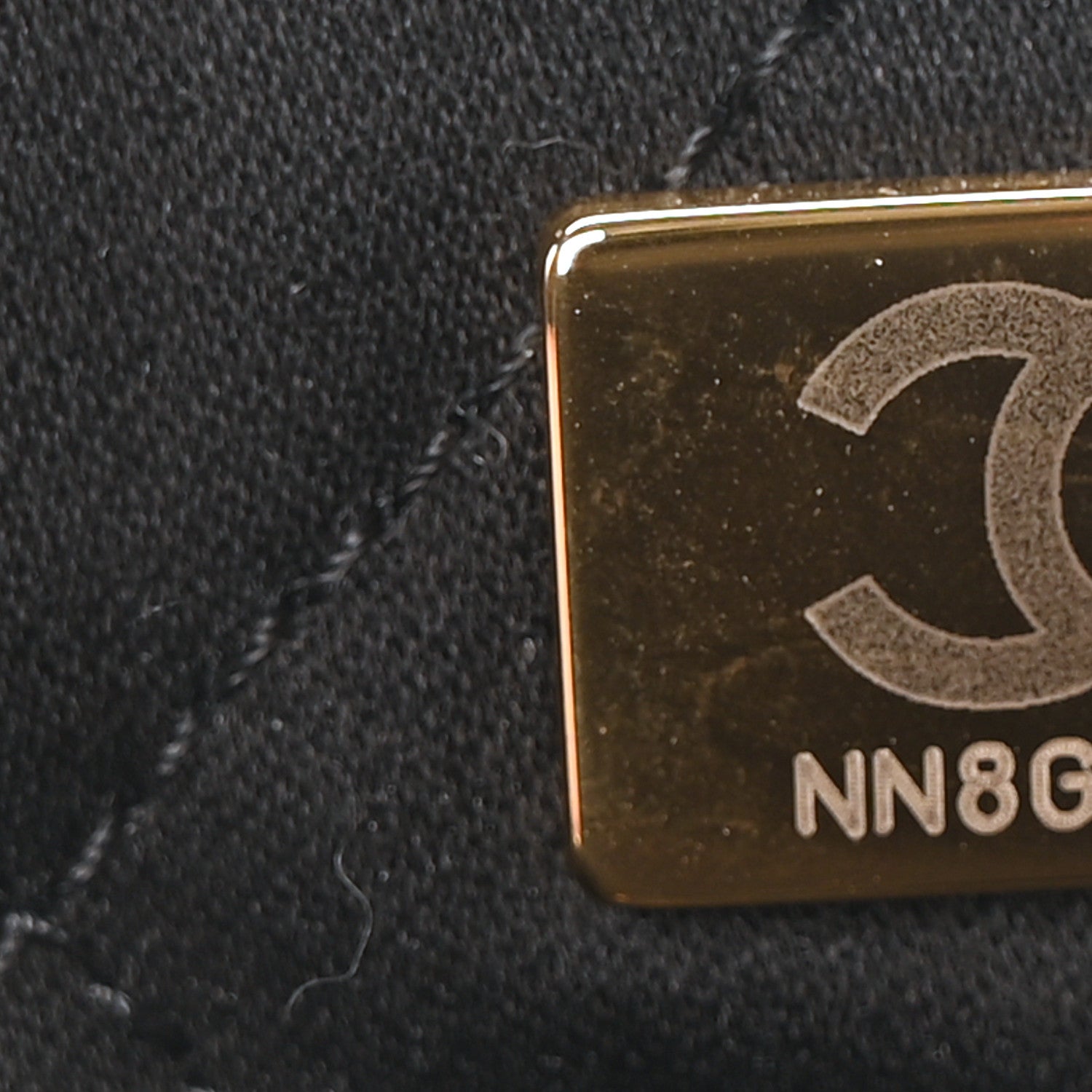 Chanel Calfskin Quilted Large Chanel 22 Black White 8 of 11