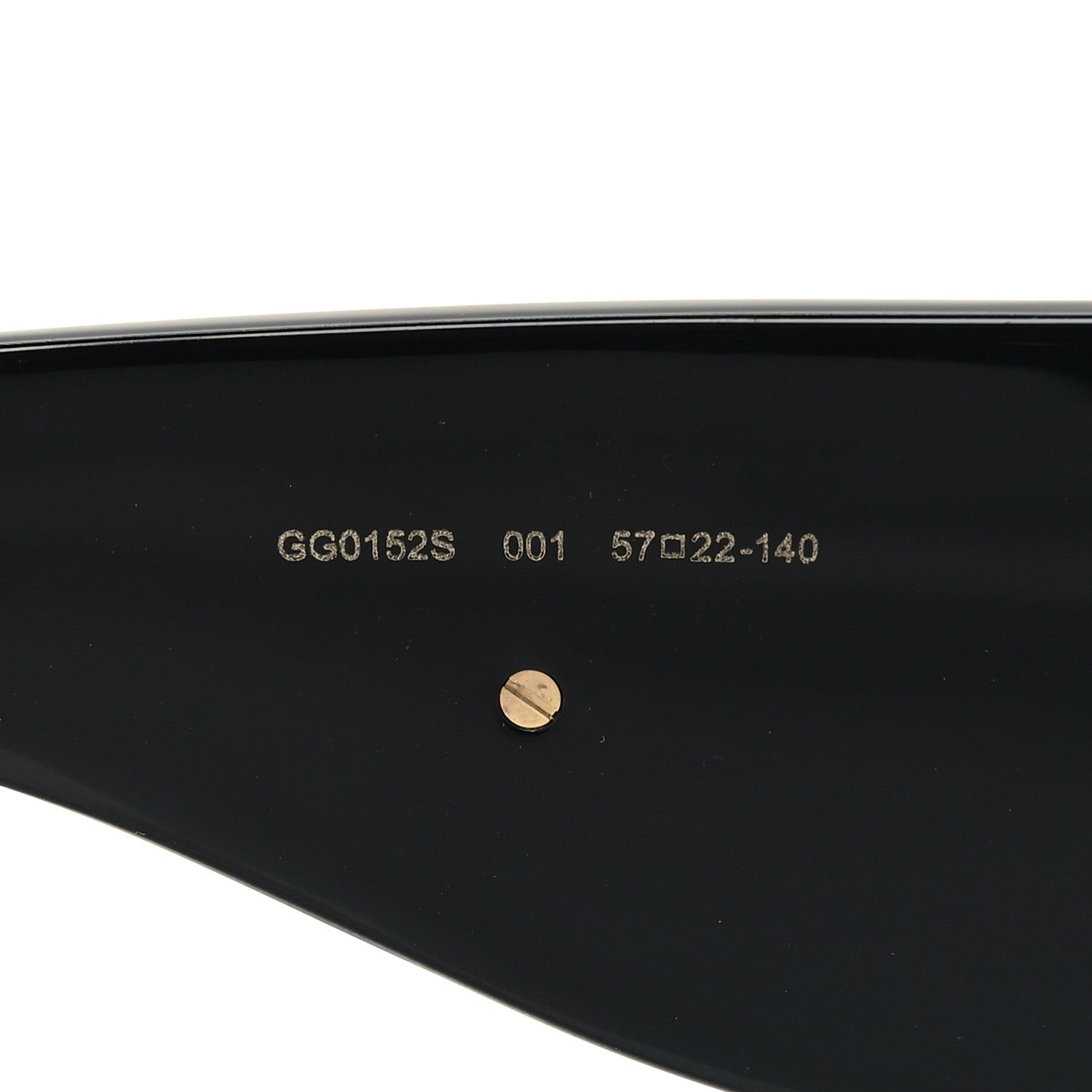 Gucci Oversized Aviator Sunglasses GG0152S Black 6 of 7