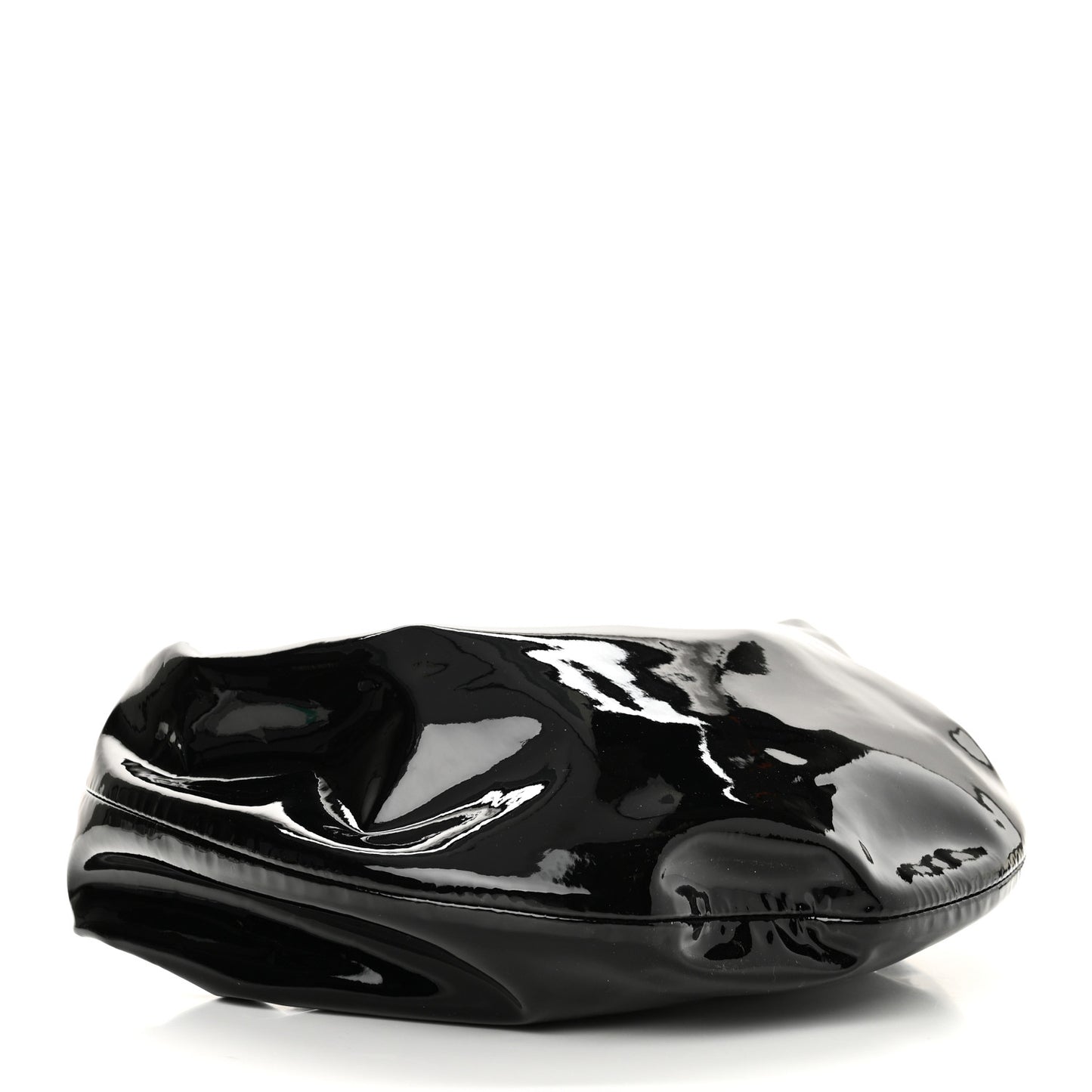Patent Medium Olivia Hobo Black
