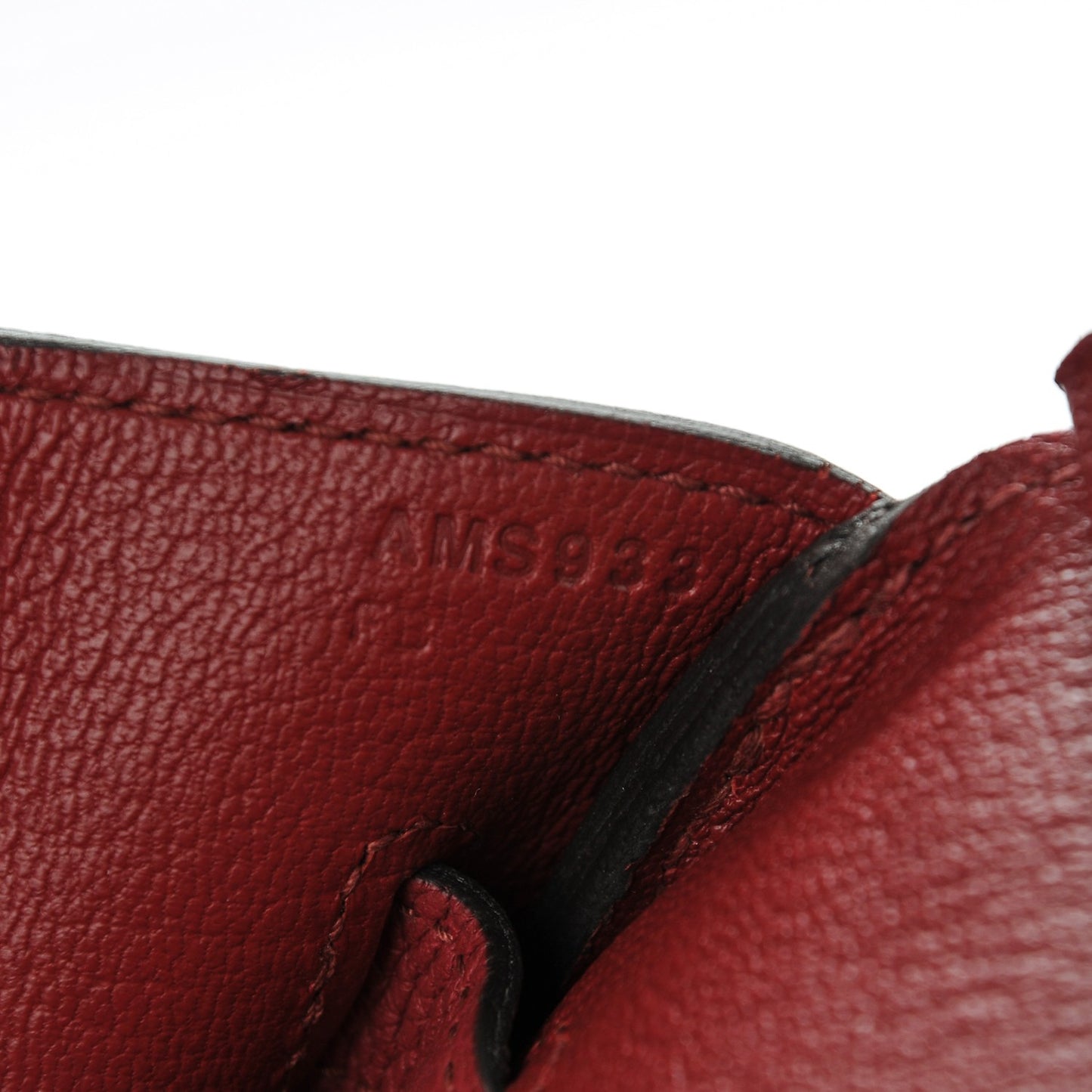 Togo Birkin 35 Rouge Grenat