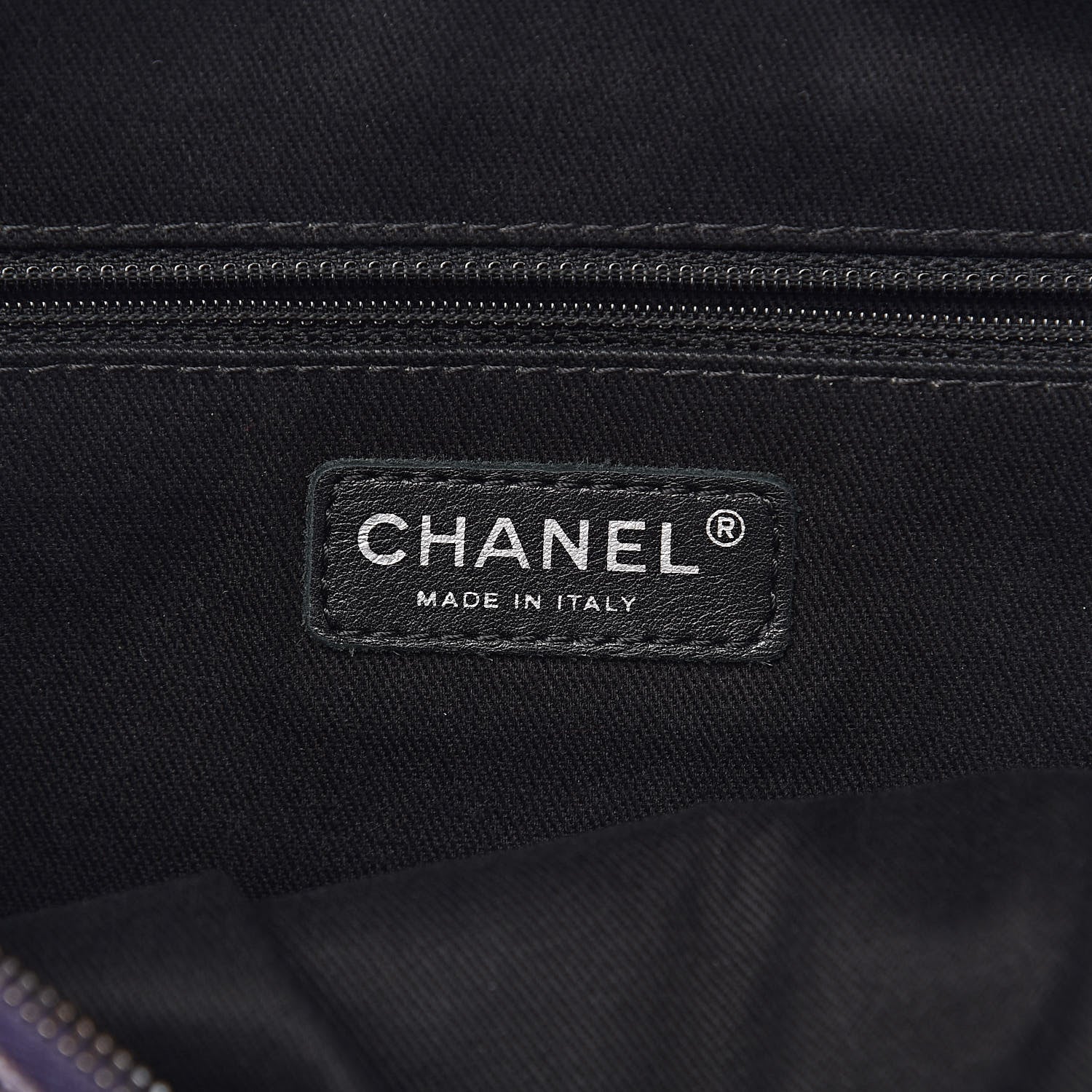 Chanel Iridescent Caviar Quilted Large Chic Flap Purple 6 of 16