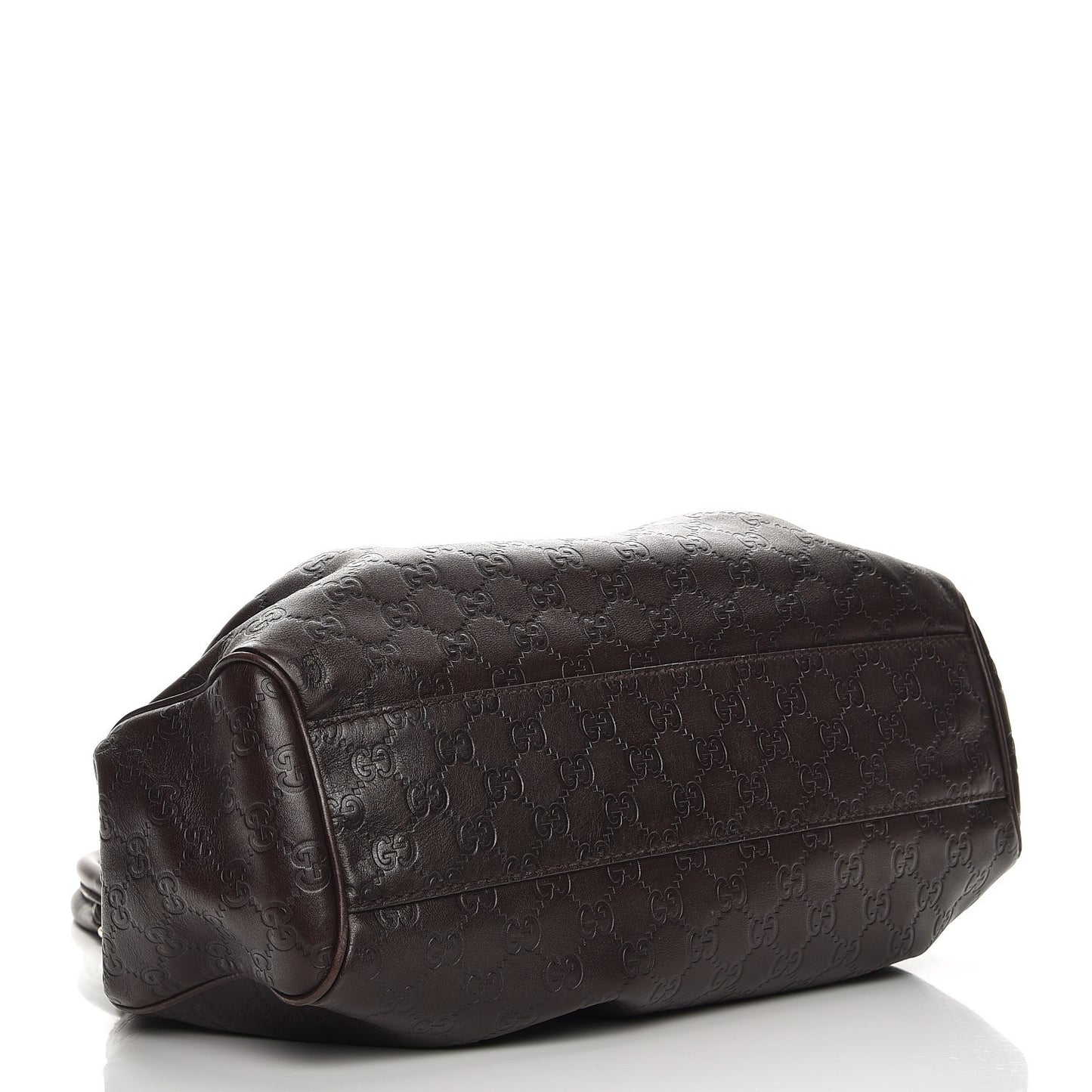 Guccissima Medium Sukey Tote Chocolate