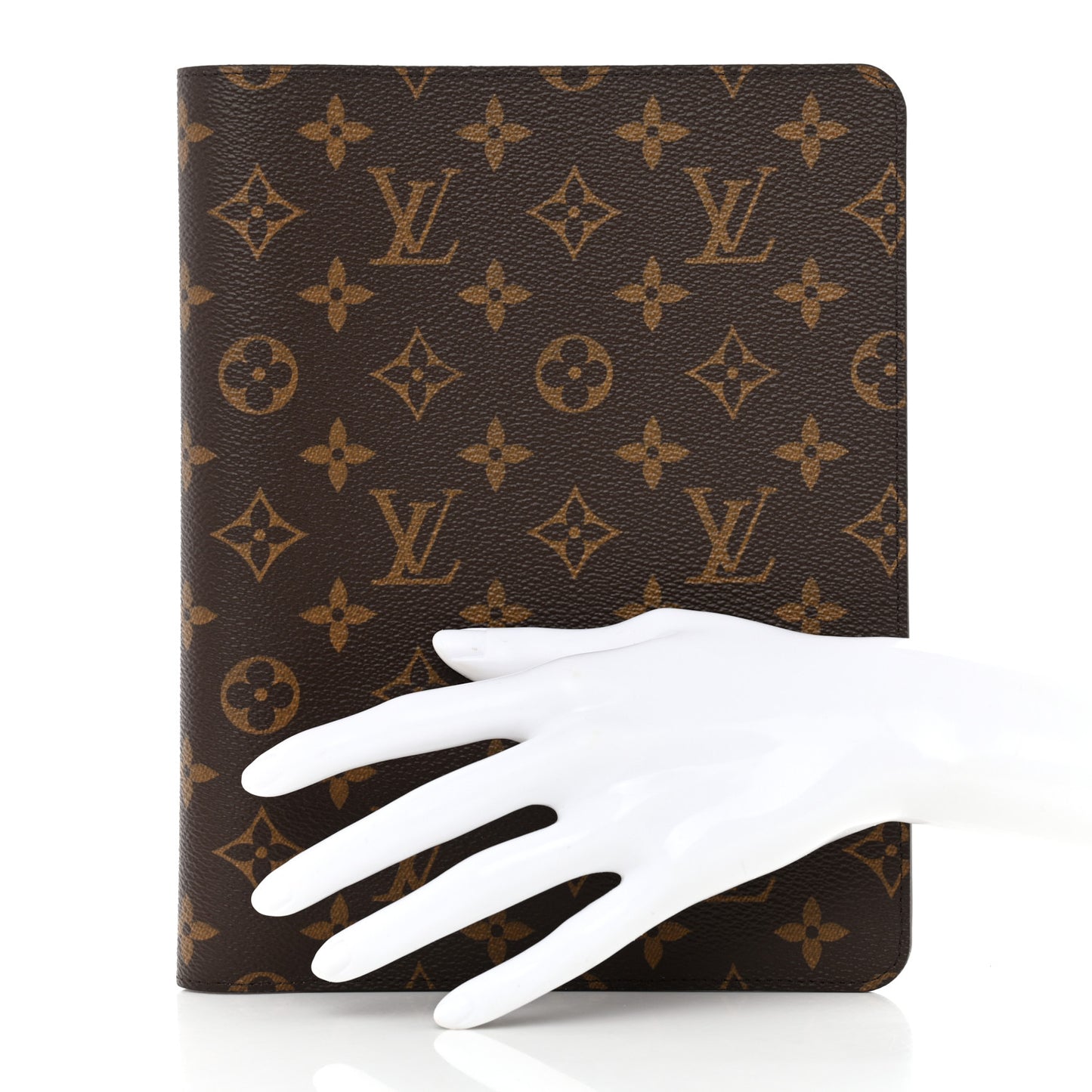 Monogram Desk Agenda Cover