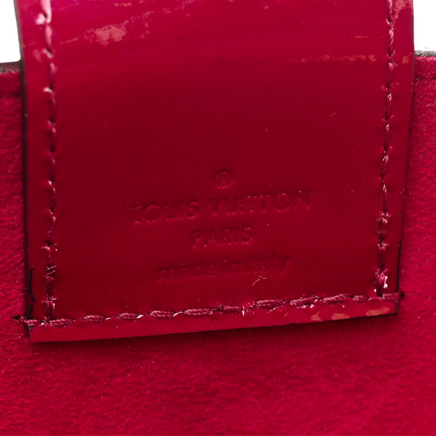Louis Vuitton LOUIS VUITTON Vernis Long Beach PM Magenta 7 of 16