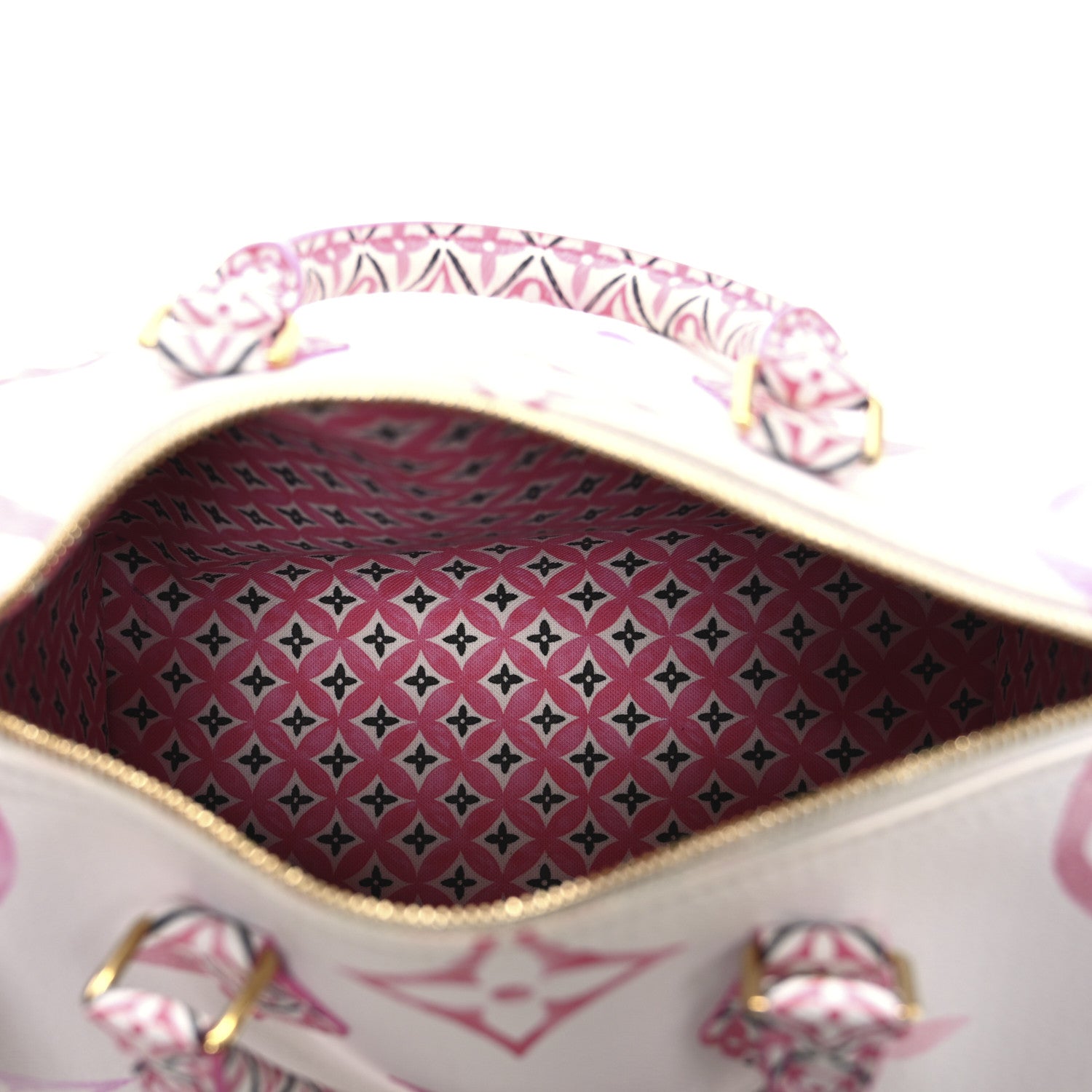 Louis Vuitton Monogram Giant By The Pool 2.0 Speedy Bandouliere 25 Rose 5 of 15