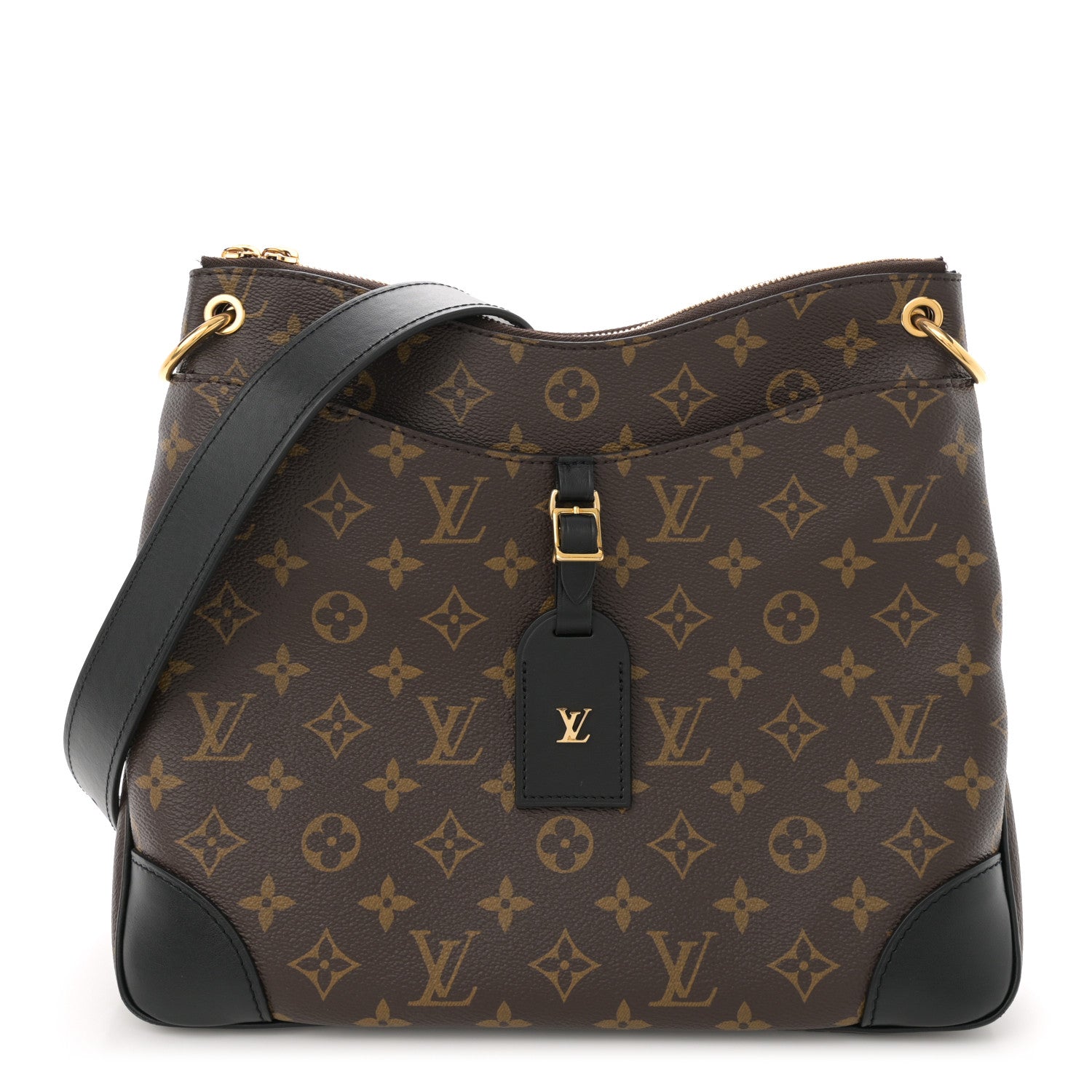 Louis Vuitton Monogram Odeon MM Black 1 of 10