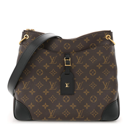 Louis Vuitton Monogram Odeon MM Black 1 of 10
