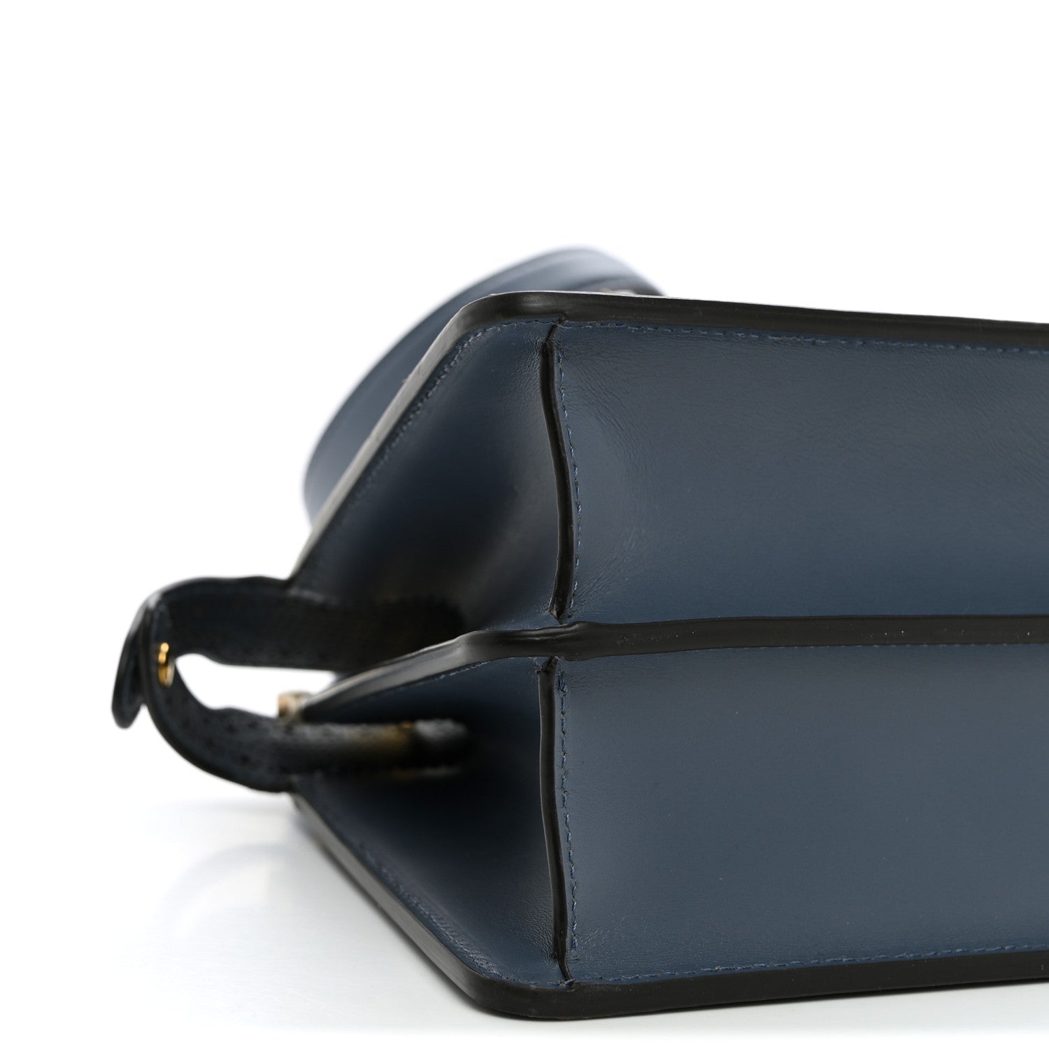 Fendi Calfskin Shiny Nappa Laser Rate Bandana Small Peekaboo I SEE U Satchel Myrtle 9 of 10