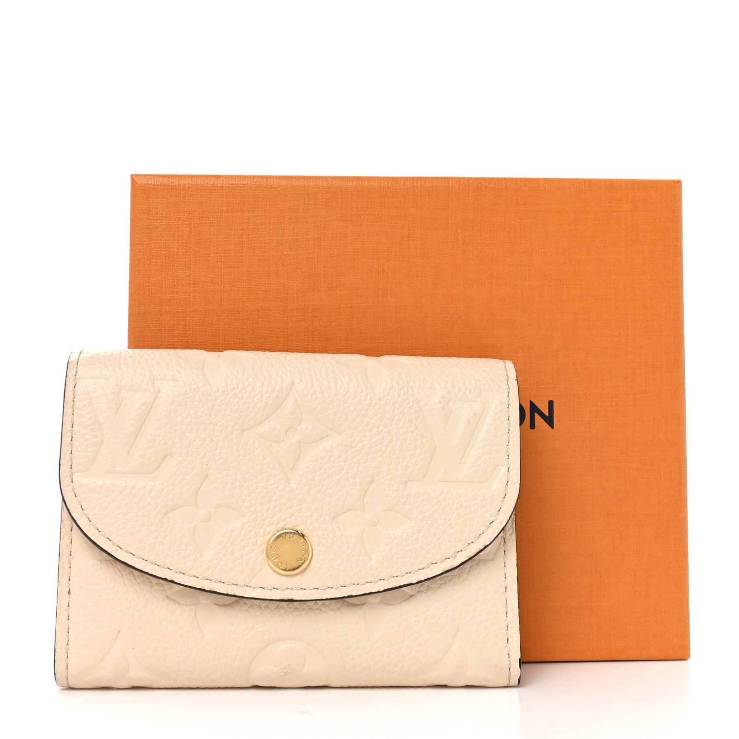Louis Vuitton Empreinte Rosalie Coin Purse Cream 7 of 7