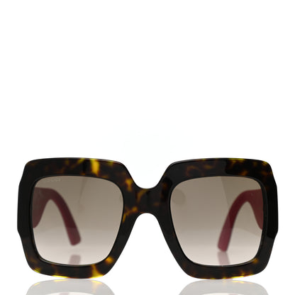 Gucci Square Frame GG0102S Sunglasses Glitter Pink Multi 2 of 7