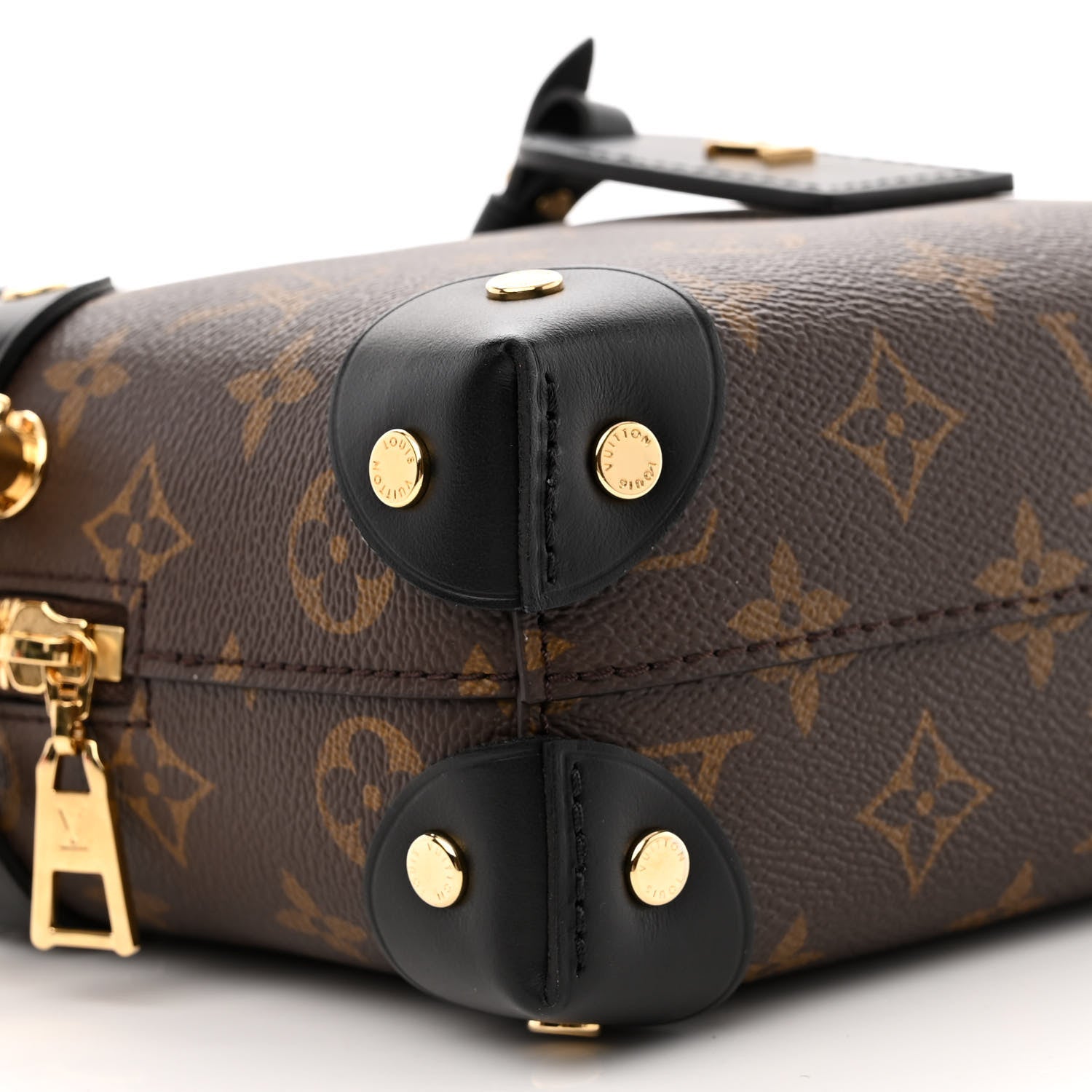Louis Vuitton Monogram Petite Malle Souple Black 8 of 9