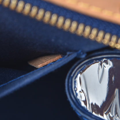 Louis Vuitton Vernis Brea MM Grand Blue 8 of 8