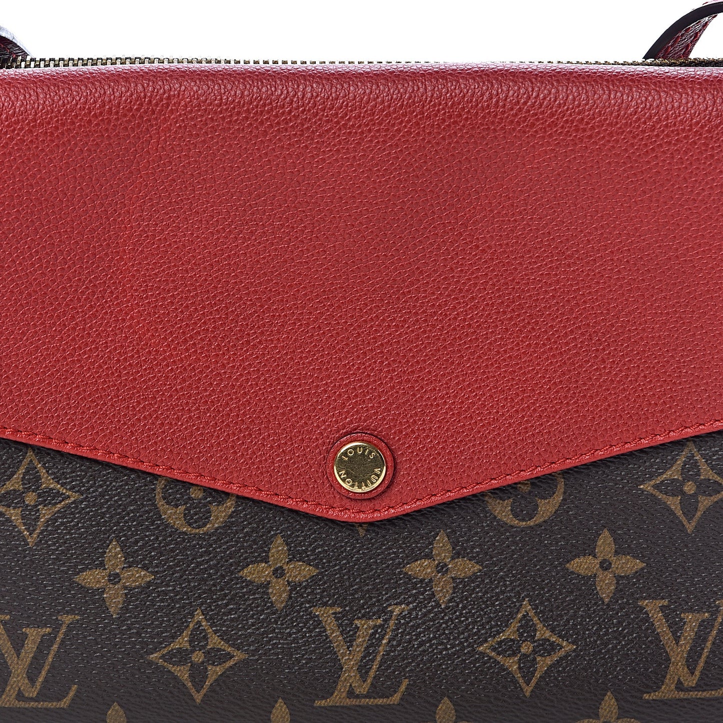 Monogram Twice Pochette Cherry