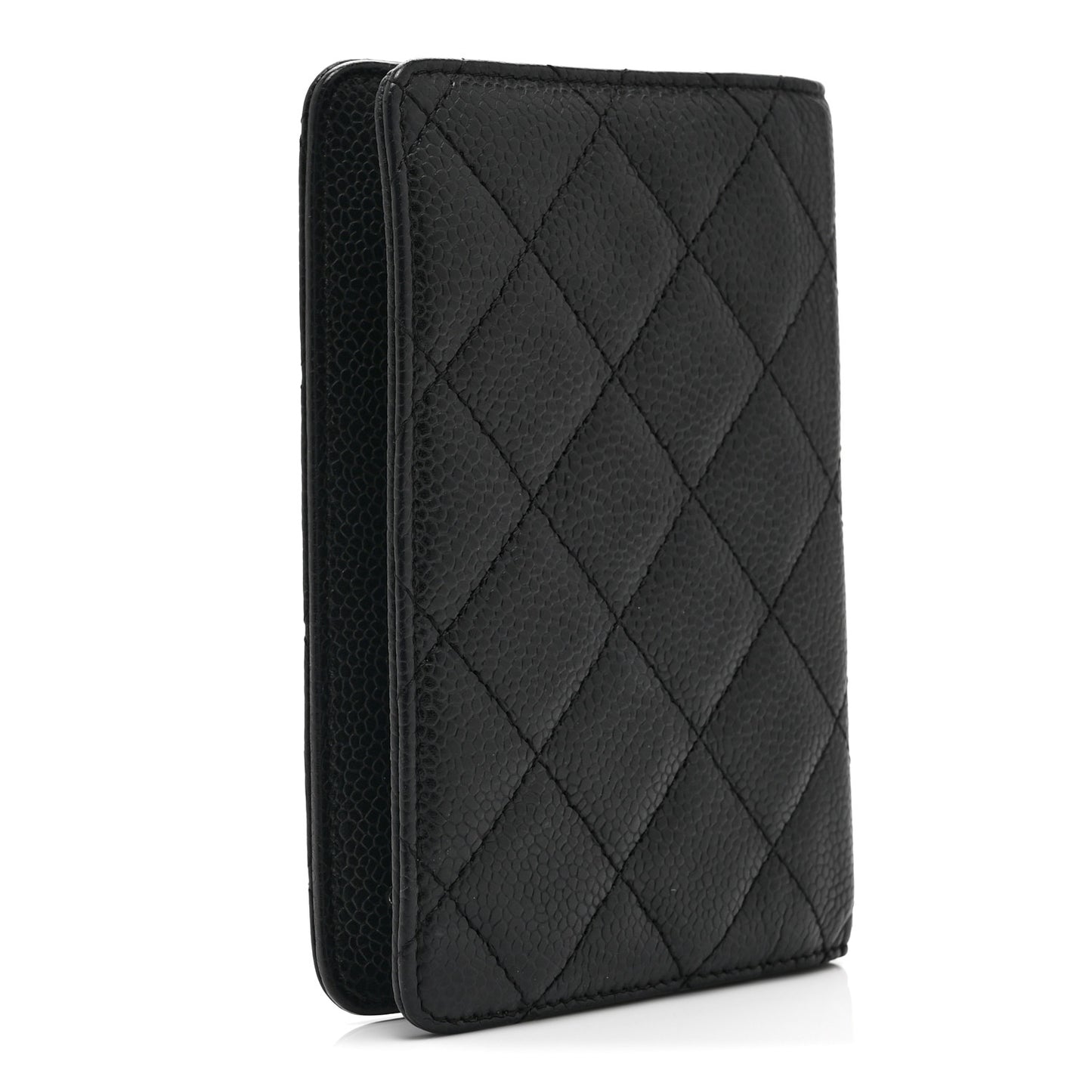 Caviar Quilted Agenda Cover Black