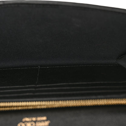 Jimmy Choo Glitter Milla Wallet on Chain Silver 10 of 11