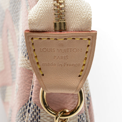 Louis Vuitton Damier Azur Tahitienne Mini Pochette Accessories 6 of 7