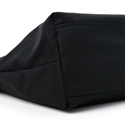 Prada Tessuto Nylon Vela Saffiano Tote Black 7 of 8