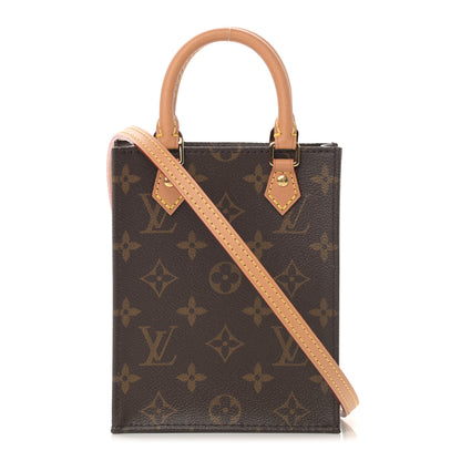 Louis Vuitton Monogram Petit Sac Plat 1 of 10