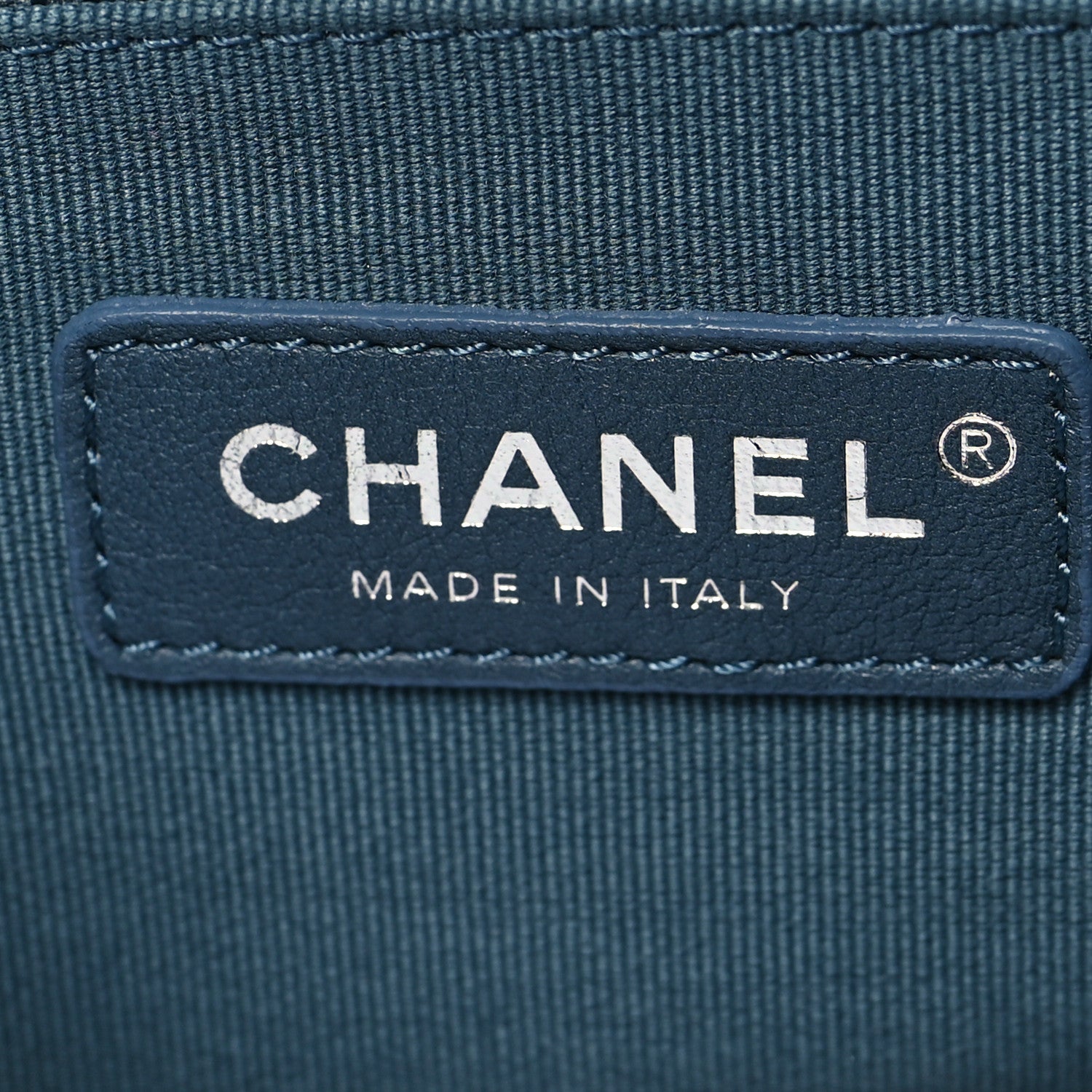 Chanel Denim Small Deauville Tote Light Blue 8 of 15