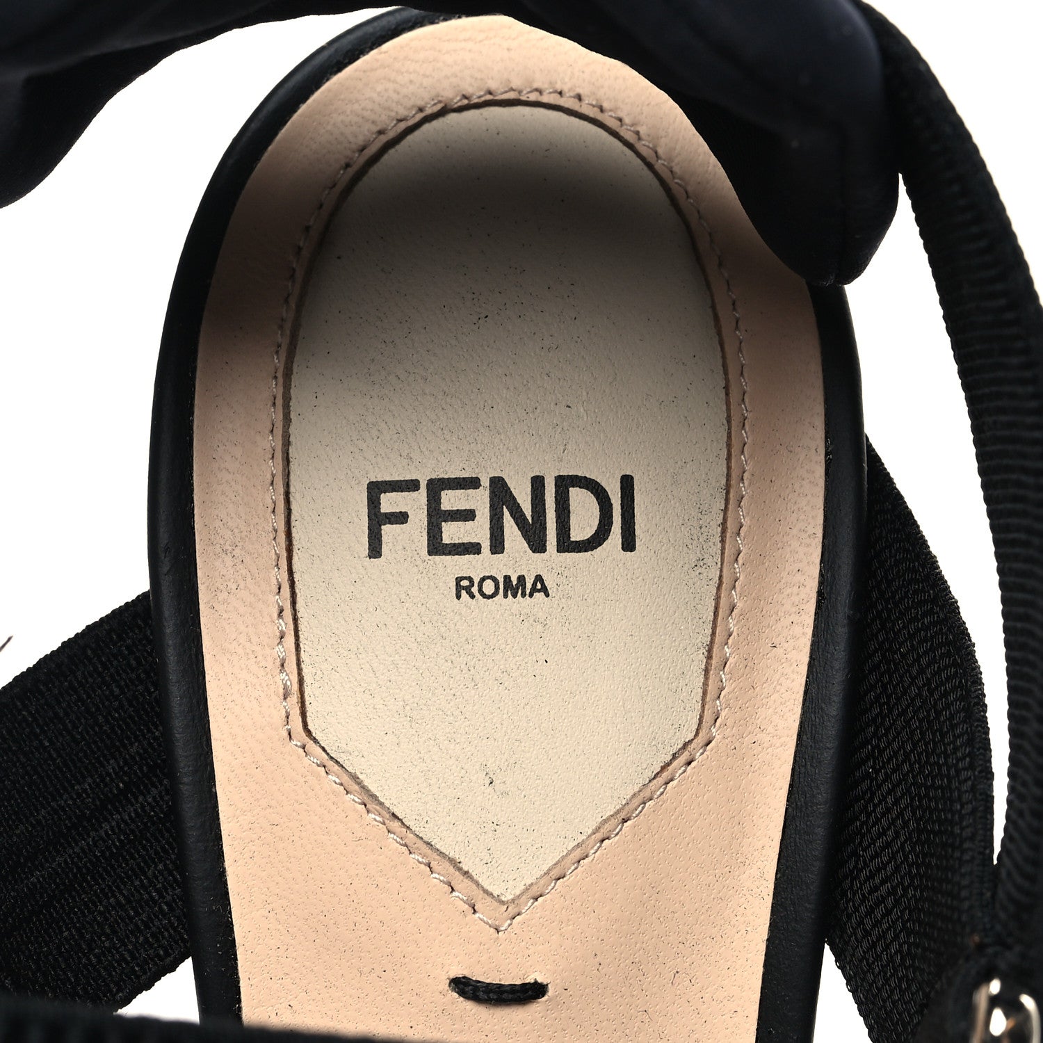 Fendi X JOSHUA VIDES Mesh Sequin Floral Embroidered Colibri 85mm Slingback Pumps 40 Black 7 of 8