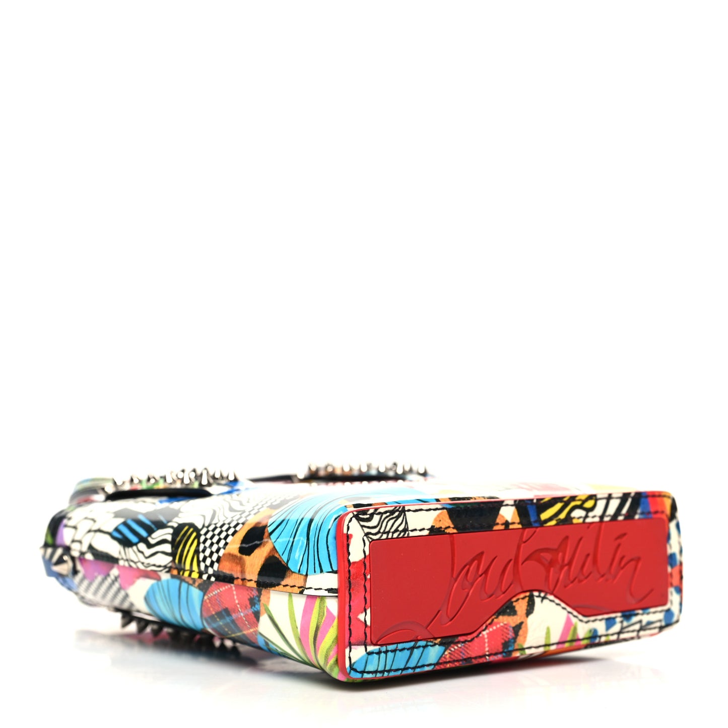 Patent Mini North South Cabata Tote Multicolor