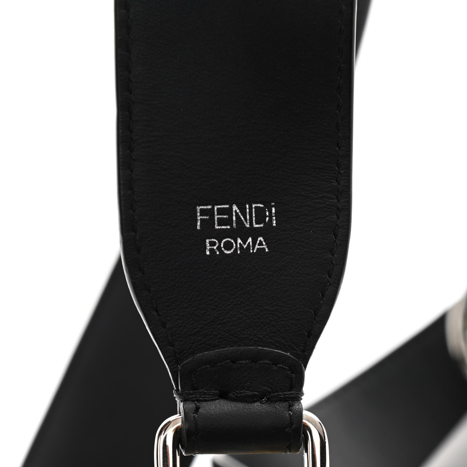Fendi Vitello Century Opaco F is Fendi Kan I Shoulder Bag Black 8 of 13
