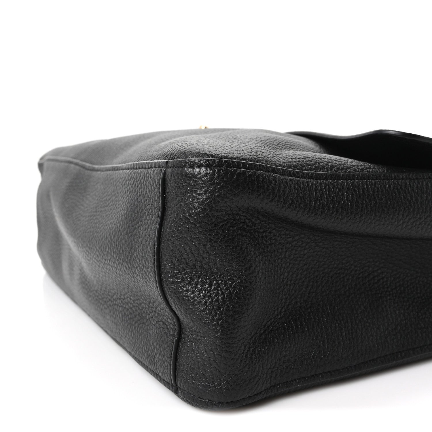 Chanel Grained Calfskin Souplissimo Maxi Flap Black 10 of 11