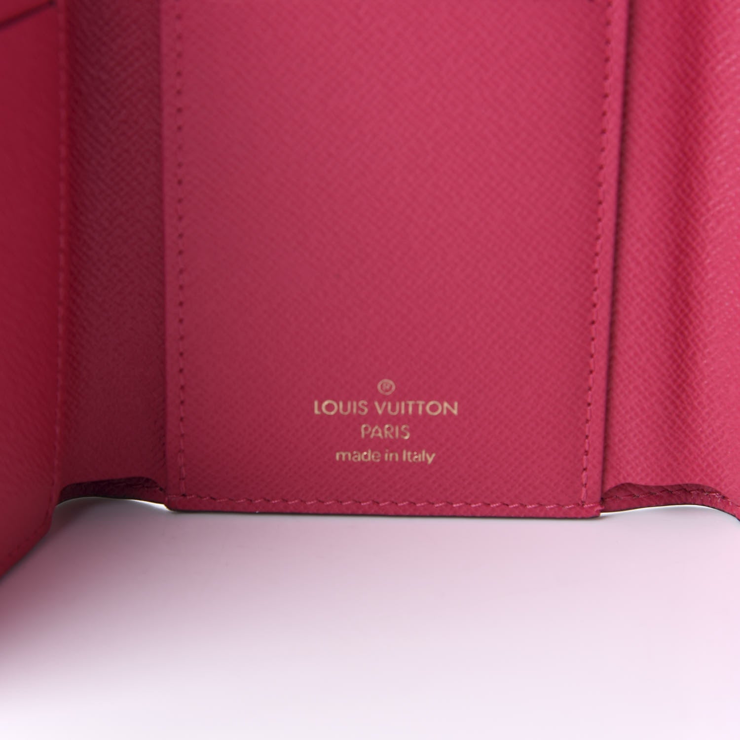 Louis Vuitton Monogram 2019 Christmas Animation Victorine Wallet Fuchsia 8 of 10