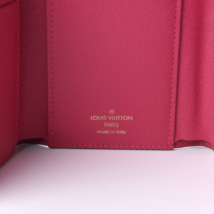 Louis Vuitton Monogram 2019 Christmas Animation Victorine Wallet Fuchsia 8 of 10