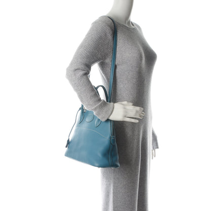 Hermes Taurillon Clemence Bolide 31 Blue Jean 2 of 6