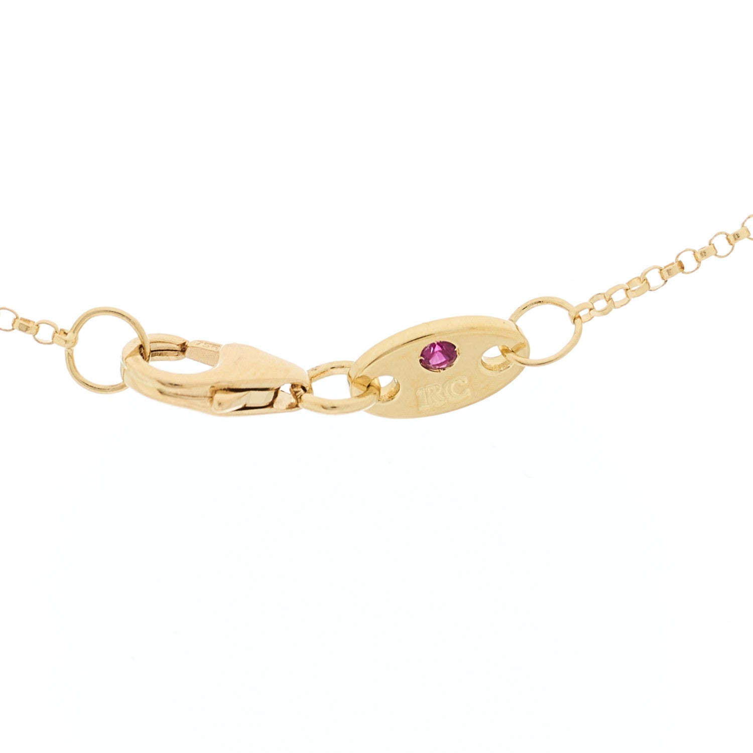 Roberto Coin 18K Yellow Gold Diamond Princess Butterfly Pendant Necklace 6 of 6