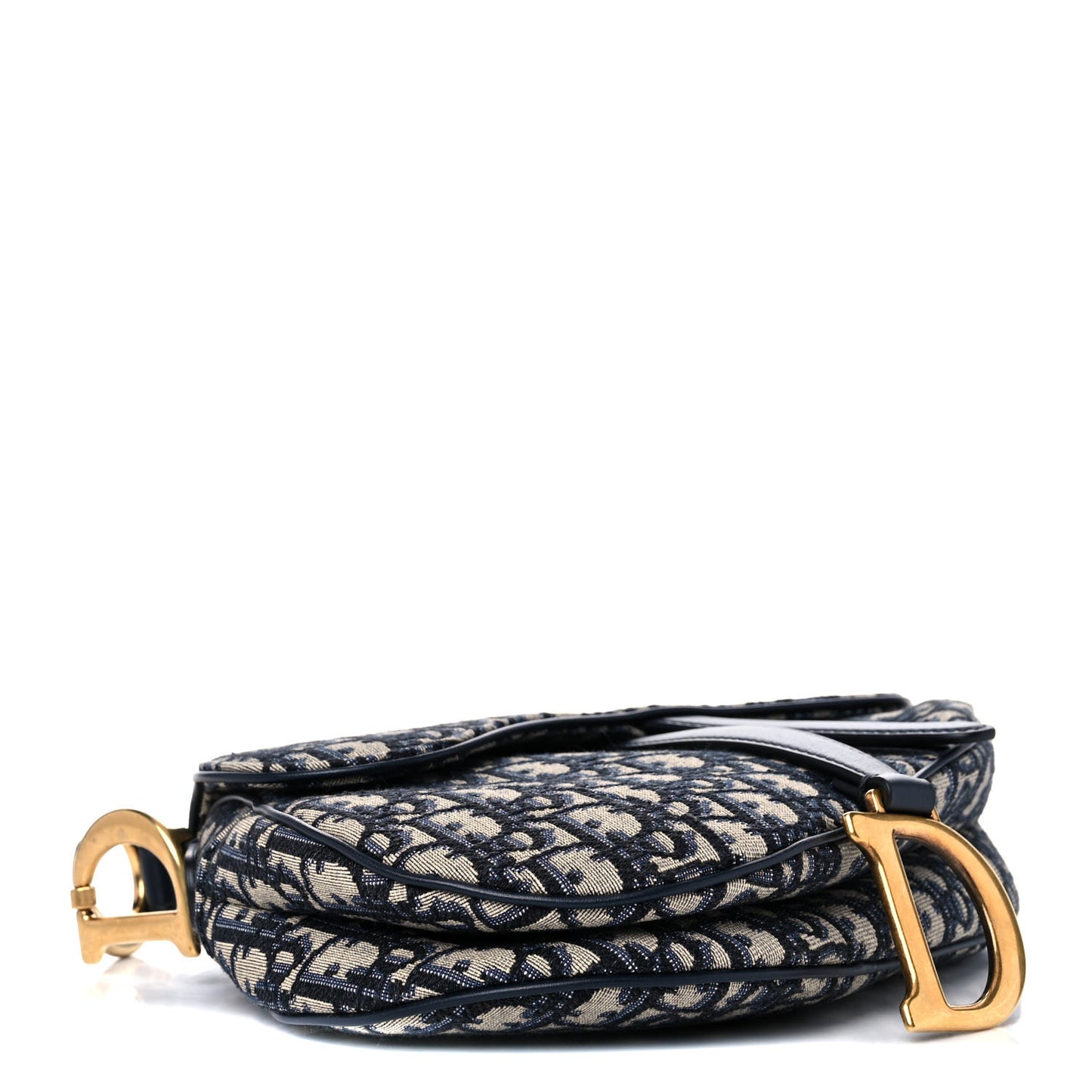 Oblique Saddle Bag Blue