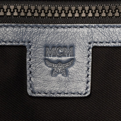 MCM Vintage Lambskin Medium Stadt Backpack Luft Blue 7 of 9