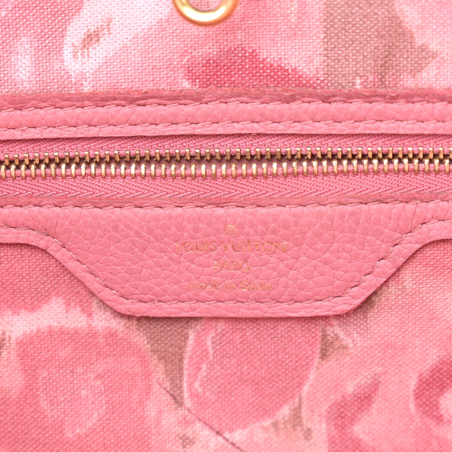 Monogram Articles de Voyage Ikat Neverfull MM Rose Velours