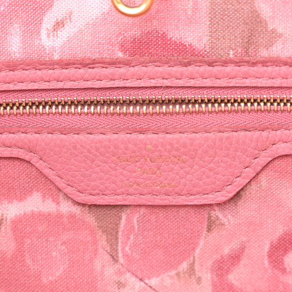 Louis Vuitton Monogram Articles de Voyage Ikat Neverfull MM Rose Velours 6 of 10