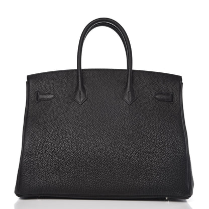 Hermes Togo Birkin 35 Black 4 of 32