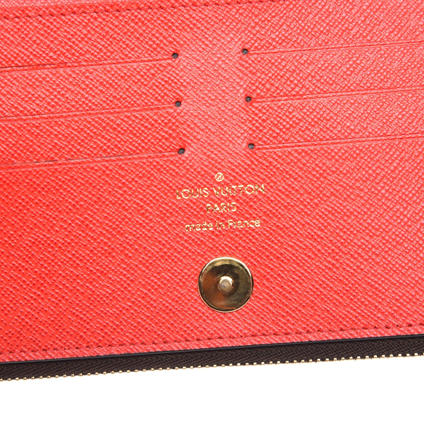Monogram Adele Wallet Coquelicot