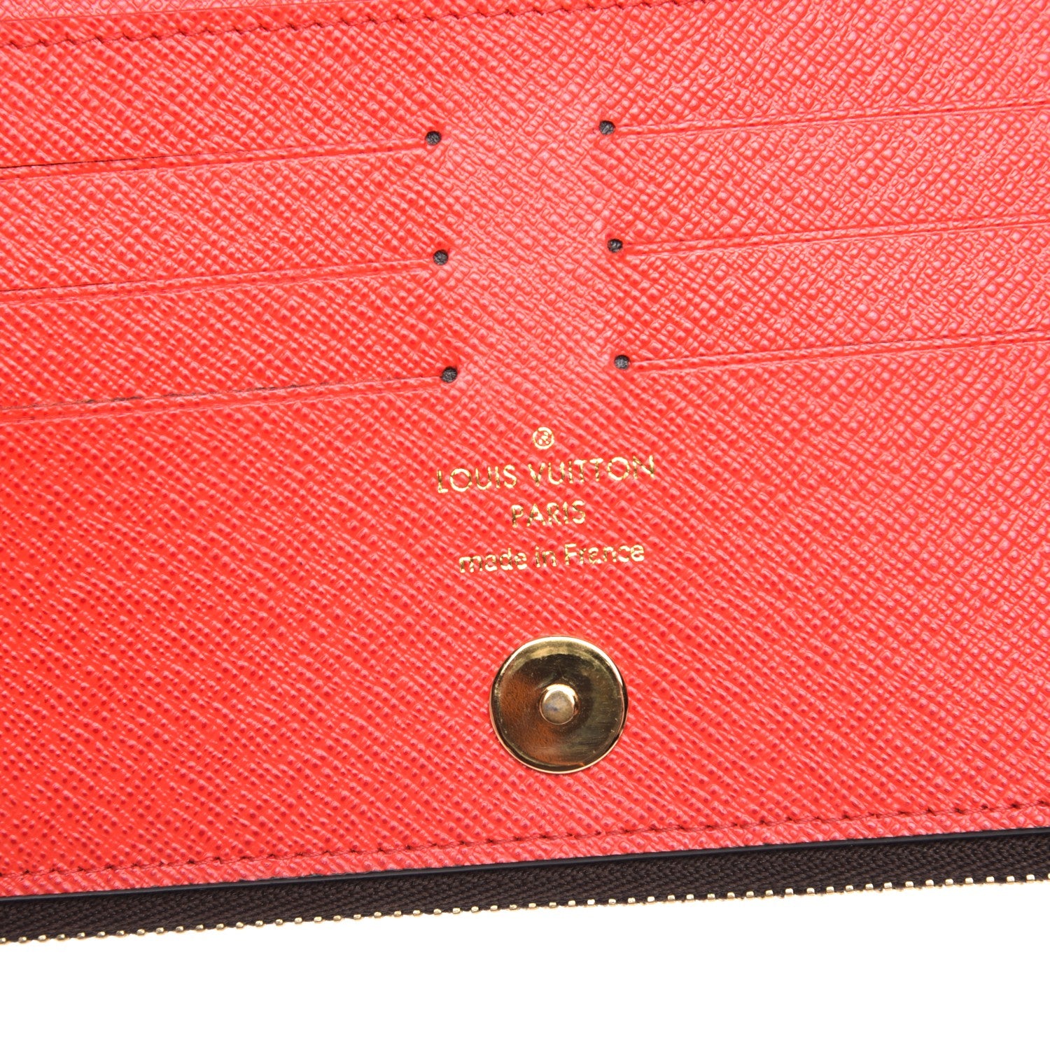 Louis Vuitton Monogram Adele Wallet Coquelicot 6 of 8
