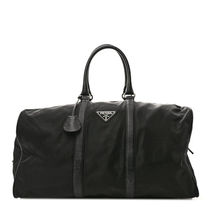 Prada Tessuto Nylon Saffiano Duffle Black 1 of 10