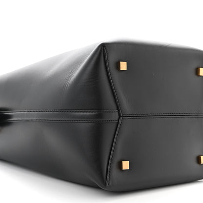 Saint Laurent Smooth Shiny Calfskin Monogram Le 37 Bucket Bag Black 9 of 10