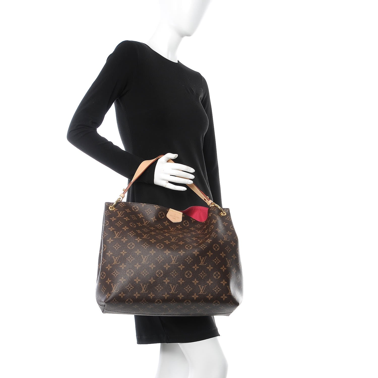 Louis Vuitton Monogram Graceful MM Pivoine 2 of 8