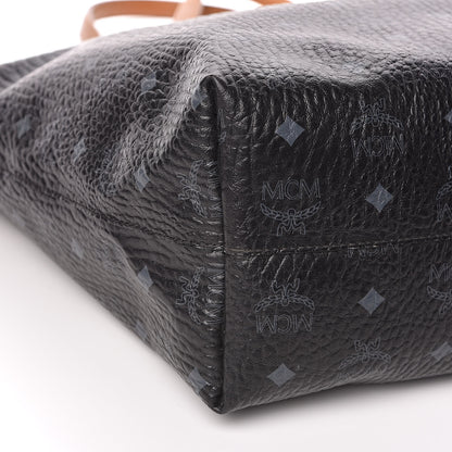 MCM Visetos Medium Anya Shopper Tote Black 11 of 19